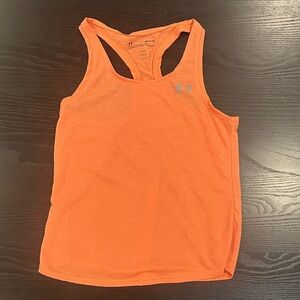 Under Armour Vibrant Orange Athletic Tank